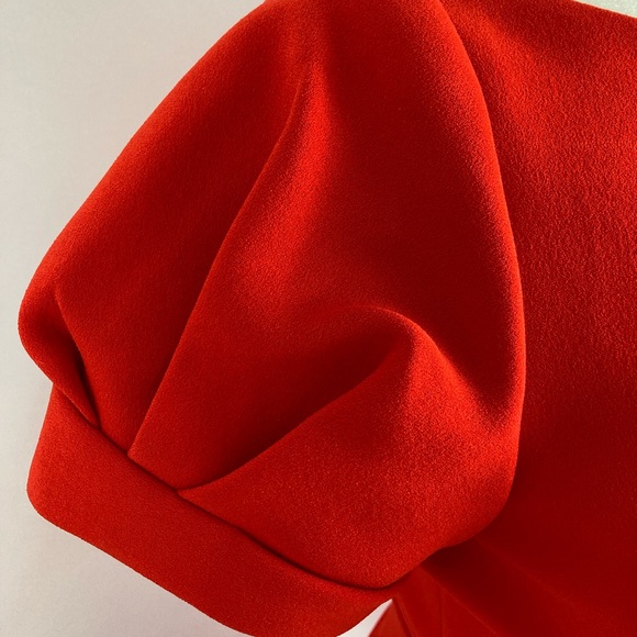 Karen Millen Red Corset Effect Dress - Picture 8 of 9